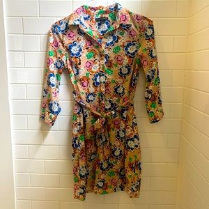 Banana Republic Floral Dress, size 2